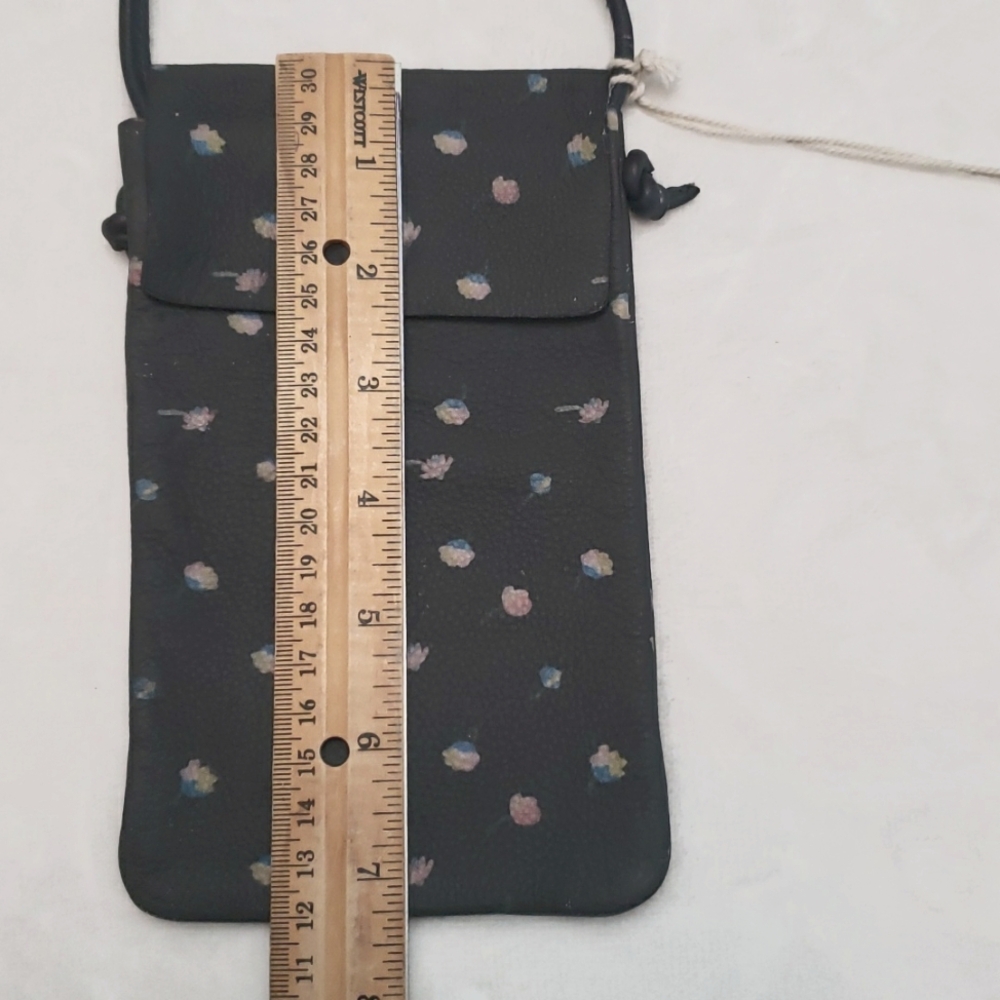 Free People Let's Dance Grey Leather‎ Phone. NWT